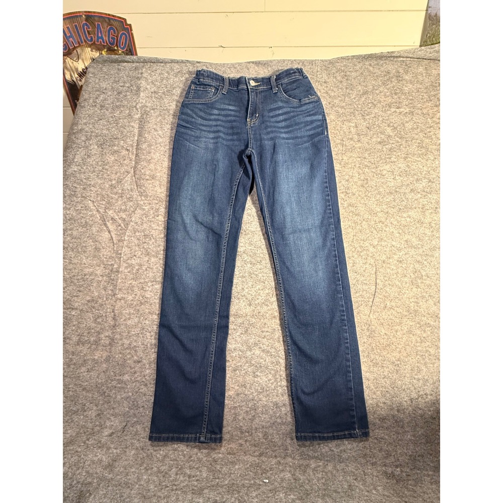 Levi's 511 Slim Fit Boys Jeans Blue Denim Size 20 Regular W30 L32